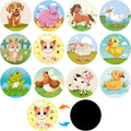 PCTCSHQ potty training stickers set with 12 animal designs