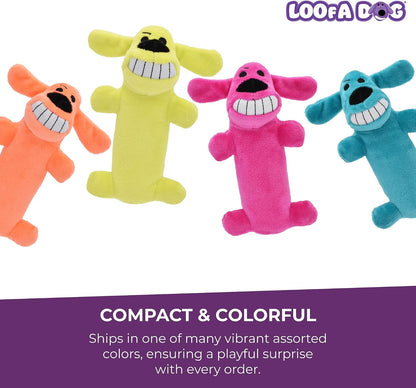 Soft stuffed animal pet toy with built in internal squeaker