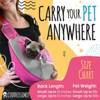 Close-up of the secure safety collar hook inside the Cuddlissimo! pouch
