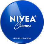 Nivea Creme body face and hand moisturizing cream front view tin