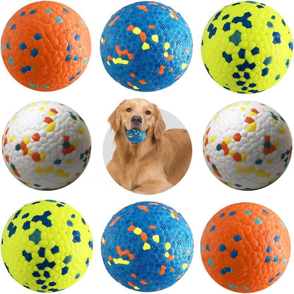Mankoda Durable Dog Balls for Aggressive Chewers, 3'' ETPU Indestructible Rubber Floating Fetch Toys, Interactive Teething Chew Balls for Small Medium Large Dogs (3 Pack) - Image 11