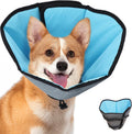 Ipetstation soft dog cone collar front view comfy pet recovery cone