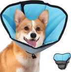 Ipetstation soft dog cone collar front view comfy pet recovery cone