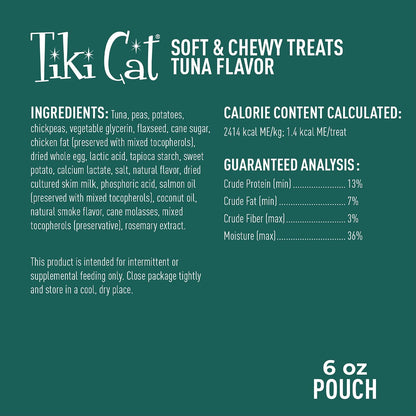Close up of soft and chewy cat treat texture