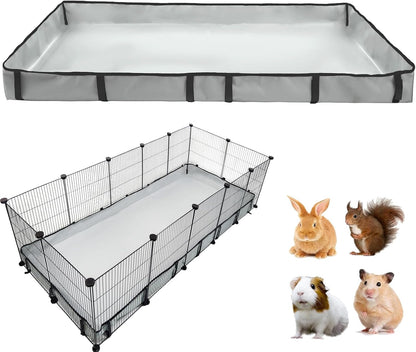 DZWLKJ Guinea Pig Cage Liner Tarp Bottom Waterproof and Washable.Available in 22 Sizes. Base Also for Rabbits, Bunny, Chinchesillas, Hedgehog, Ferrets and Other Small Animals(24x48 inches) - Image 12