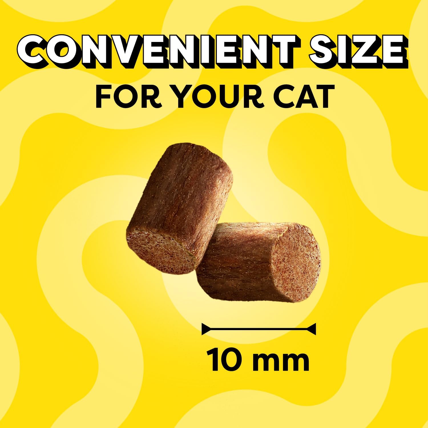 Authentic Temptations Meaty Bites savory chicken flavor treats.