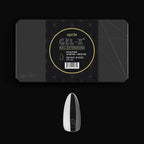 Apres Gel-X sculpted almond medium tip box front view showing packaging