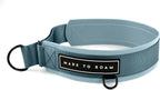 MADE TO ROAM Premium Everyday Dog Collar front view in California Horizon pattern.