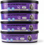 Astrallgn cat litter refill bags 4 pack front view packaging