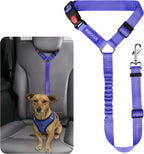 BWOGUE Pet Dog Cat Seat Belts, Car Headrest Restraint Adjustable Safety Leads Vehicle Seatbelt Harness (1 Pack) - Image 12