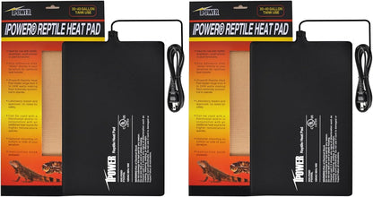 iPower 4 by 7-Inch Reptile Heating Pad Under Tank Terrarium Heater Warmer Heat Mat for Small Animals - Image 11