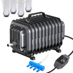 Devopet 254GPH commercial aquarium air pump front view for fish tanks