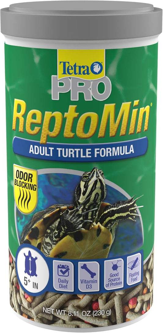 Tetra TetraFauna PRO ReptoMin Adult Turtle Food front view packaging premium reptile diet