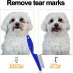 Double-sided pet grooming comb for cats and dogs hair care