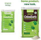 Zeofill natural zeolite granules used for pet odor control on synthetic grass