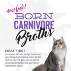 Tiki Cat Born Carnivore Broths, Duck & Chicken Recipe, Hydration and Flavor Supplement Cat Food Topper, 1.3 oz. Pouch (12 Count) - Image 9