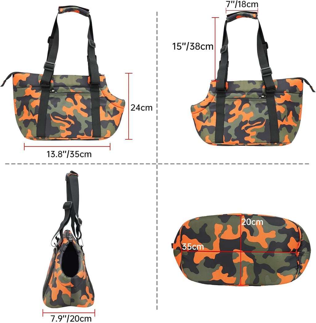 Deltamann pet carrier handles shown in handheld configuration