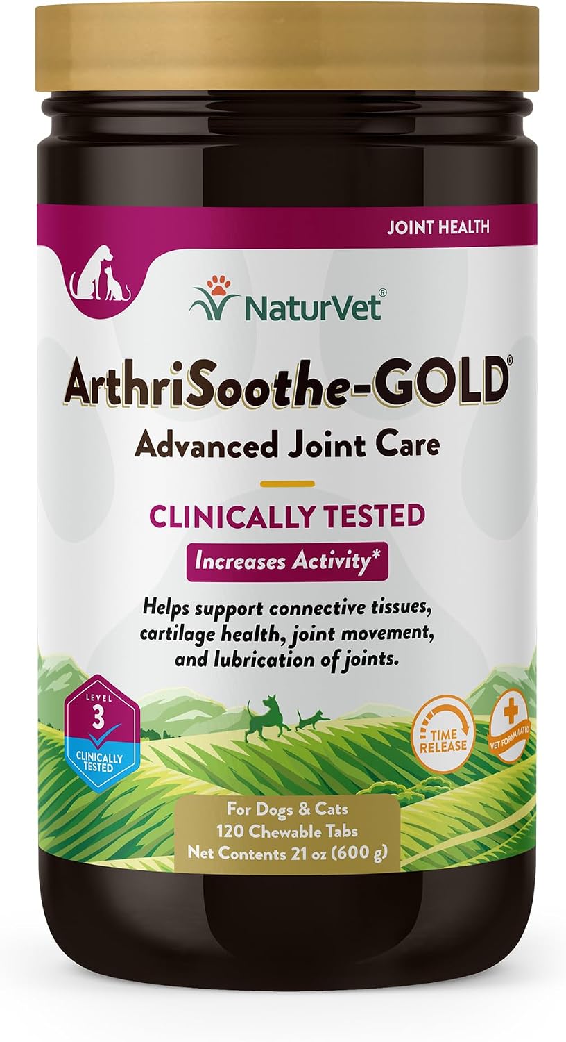 NaturVet - Glucosamine DS Plus - Level 2 Moderate Care - Supports Healthy Hip & Joint Function - Enhanced with Glucosamine, MSM & Chondroitin - for Dogs & Cats-120 Soft Chews - Image 11