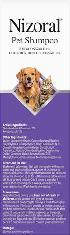 Nizoral medicated pet shampoo for skin health support