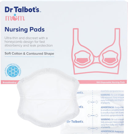 Dr. Talbot's Mom Discreet and Ultra-Thin Disposable Nursing Pads front packaging