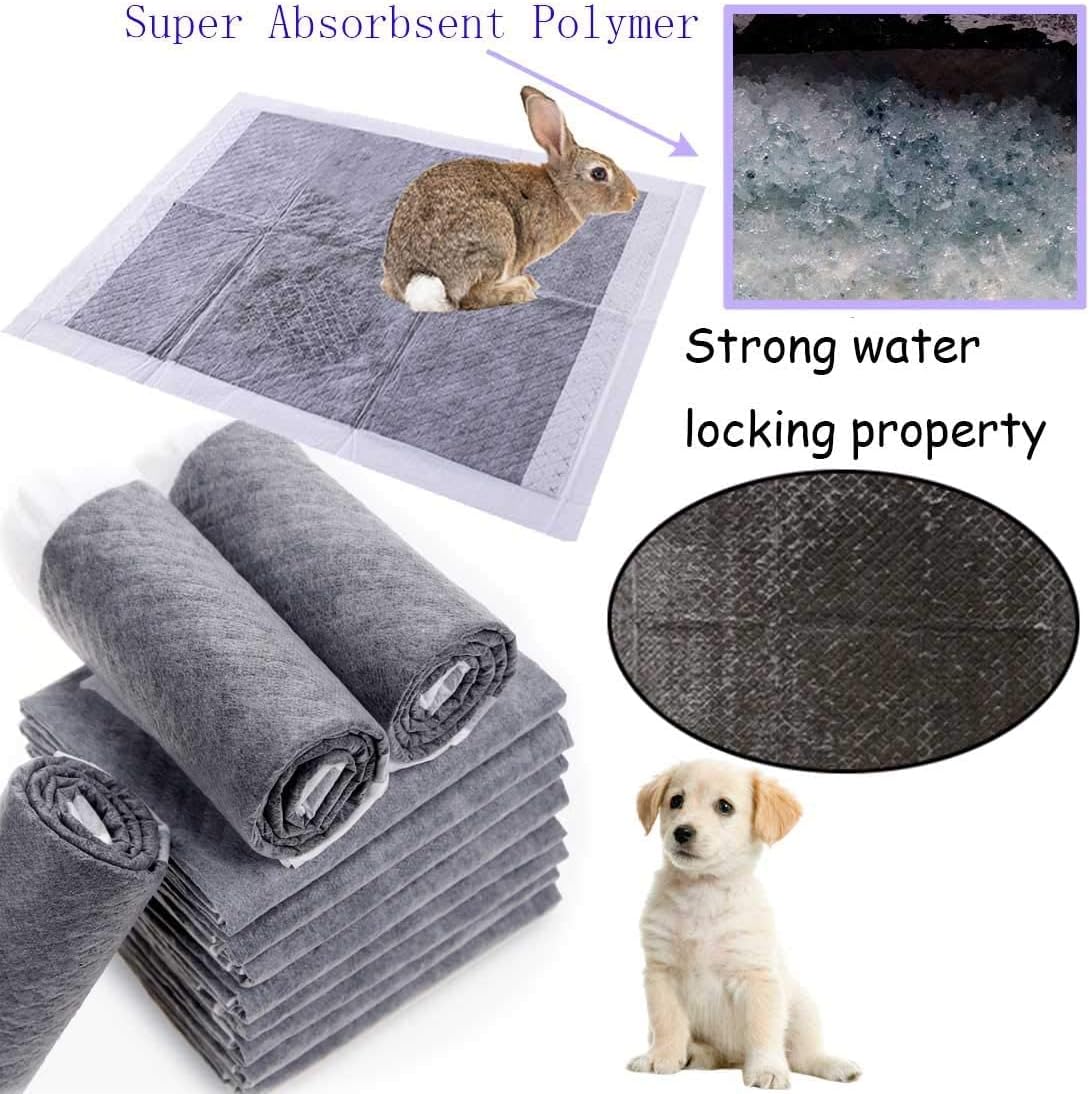 Top view of 100 piece training pad pack