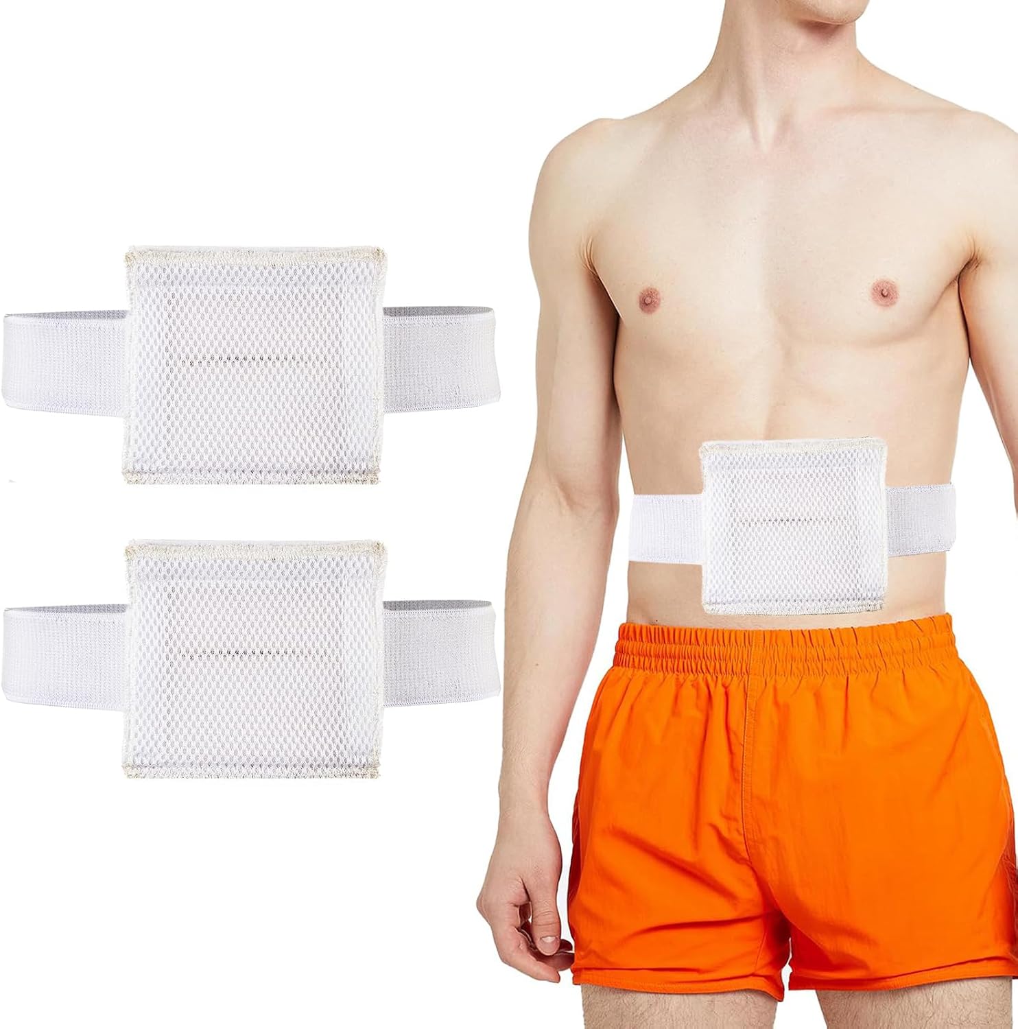 Jfhnmlw breathable feeding tube belt front view