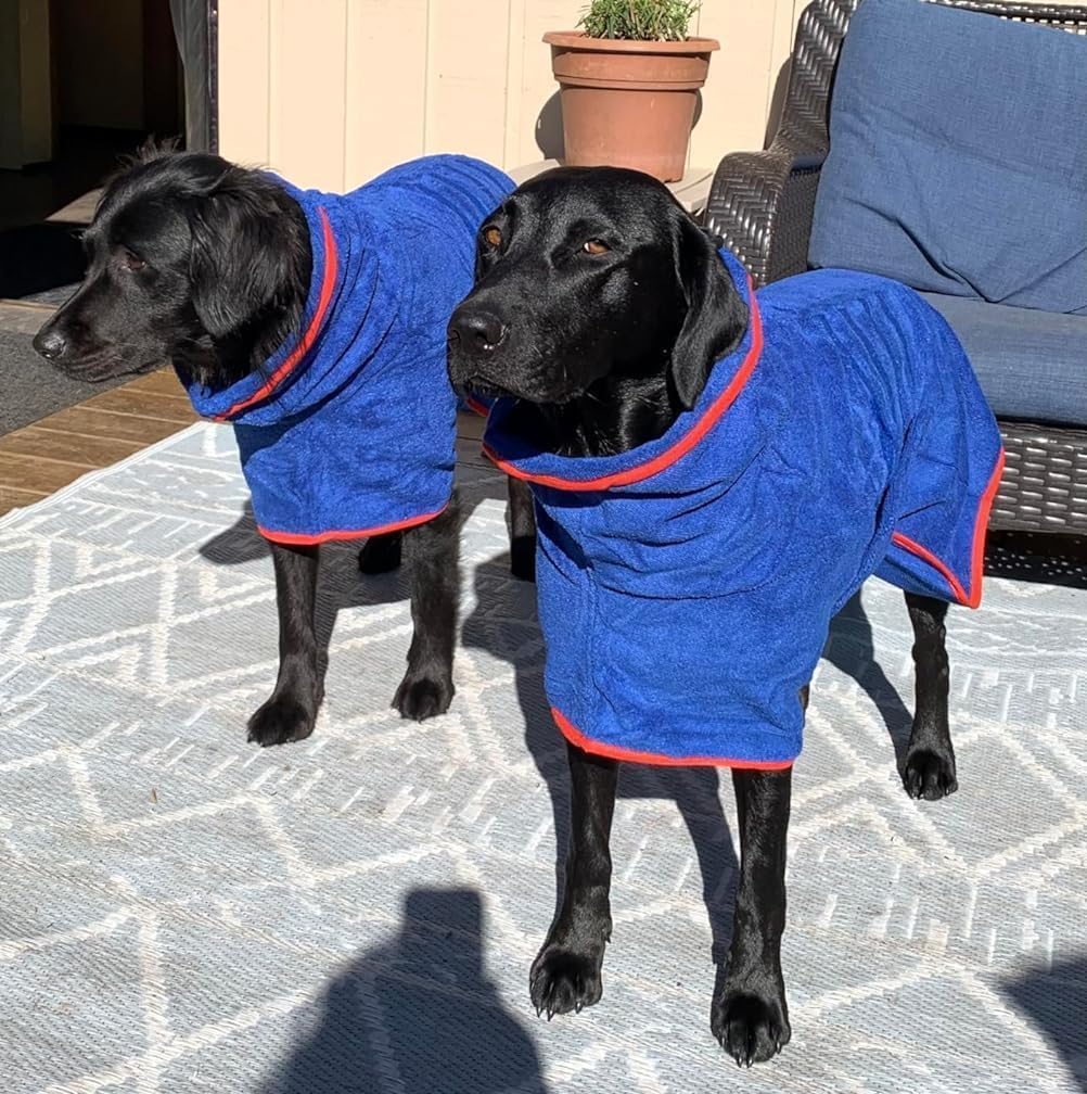 Microfiber texture close up of pet drying coat