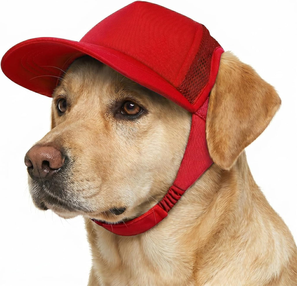 Tuff Pupper dog sun hat with adjustable chin strap