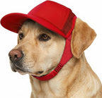 Tuff Pupper dog sun hat with adjustable chin strap