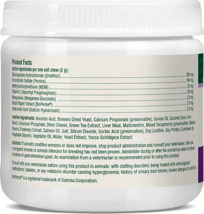 Petnc Hip & Joint Health Supplement for Dogs (90 Chews), Glucosamine Chondroitin MSM Dog Chews with Hyaluronic Acid, Liver Flavored Bone & Joint Support Supplement, For All Breeds - Image 9