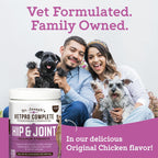 USA imported VetPro Complete hip and joint treats for senior dogs