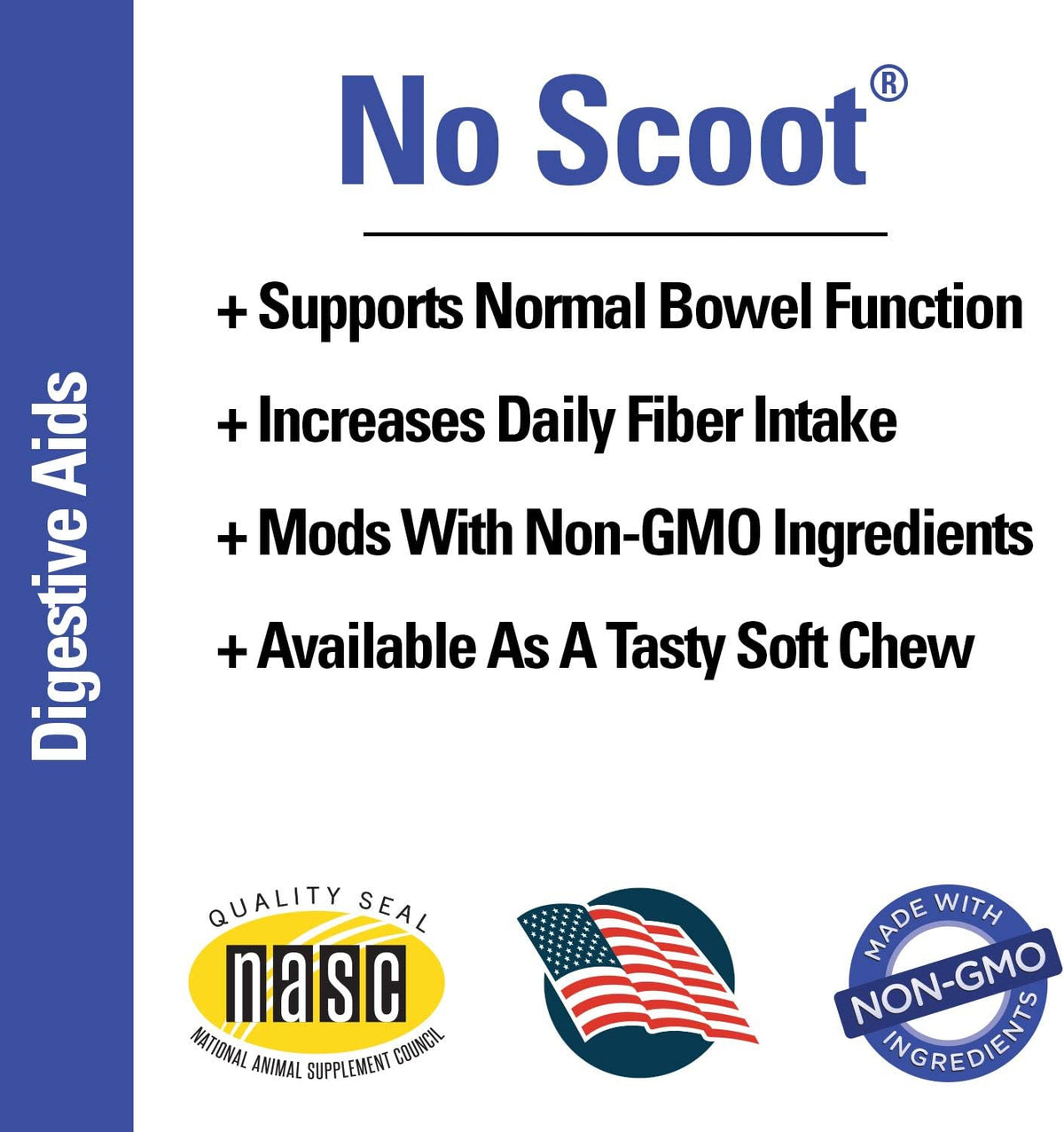 Vet Classics No Scoot chews for healthy anal gland function