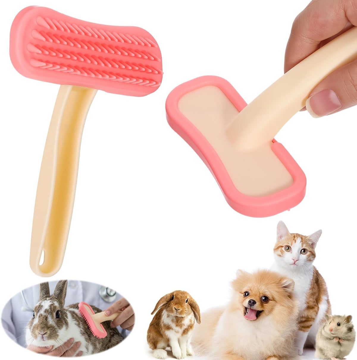 Packaging view of the authentic Oxiros imported bunny brush tool