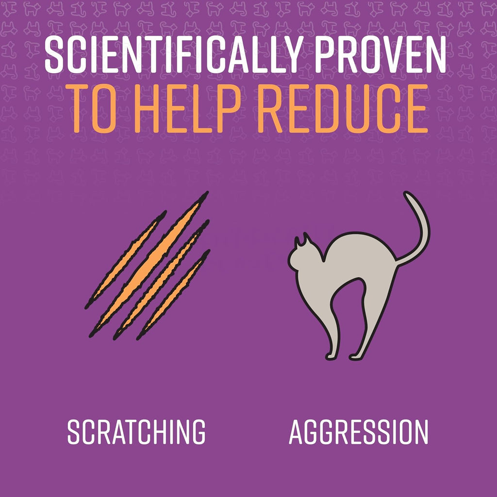 Sentry cat calming spray label details and ingredients