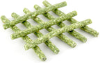 Close up of Dingo tartar control sticks for teeth cleaning.
