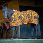 Jeffers Expression Standard Neck Fleece Cooler Horse Blanket, 78" - Lightweight Breathable Polyester Fleece Horse Cooler for Moisture Control, Drying, Layering, All Year Round Use - Equestrian Toile - Image 9