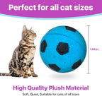 Spot brand lightweight foam cat toys pack of four on a plain background