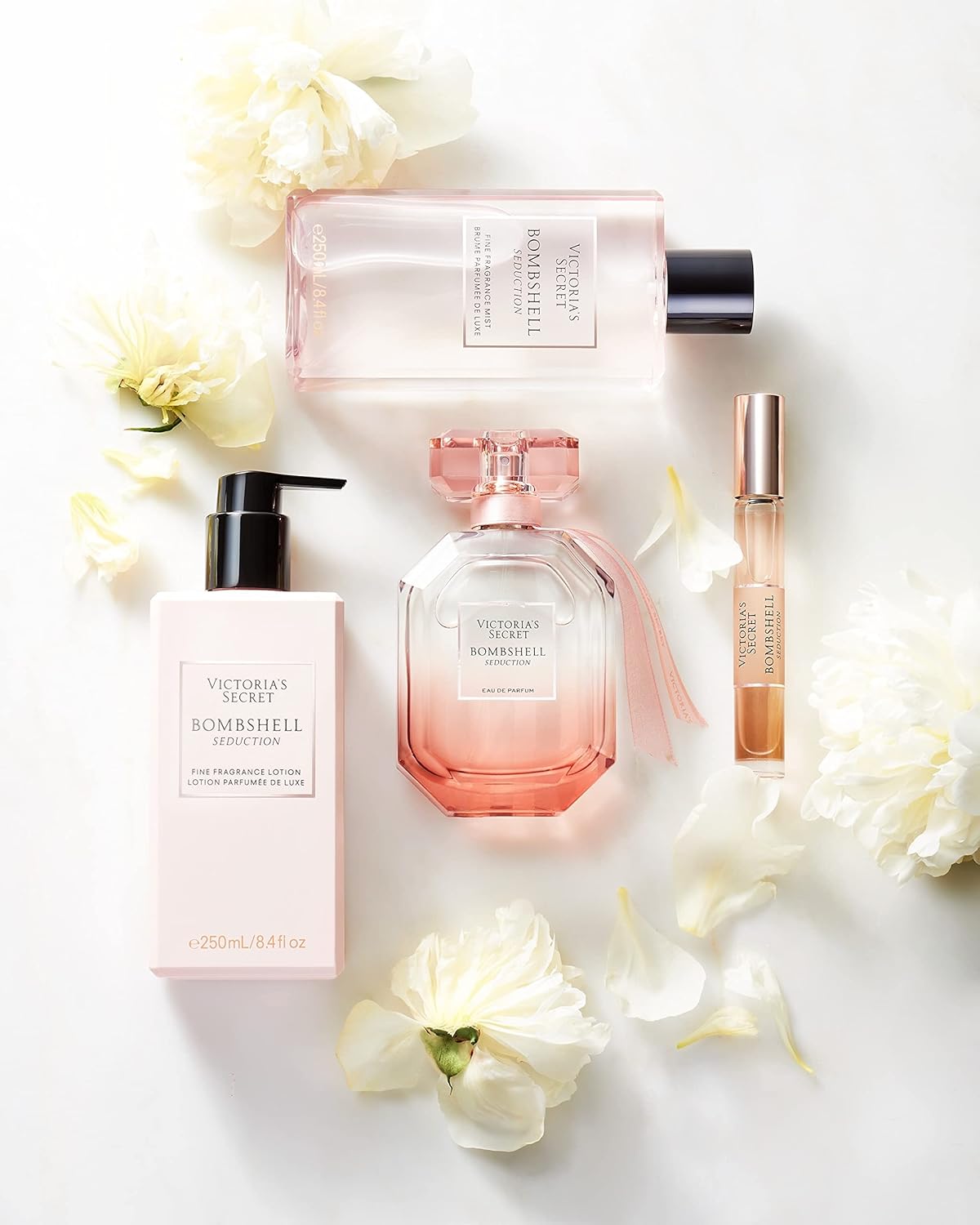 Victoria's Secret floral warm body spray for women packaging details