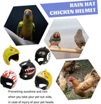 Adjustable small pet headgear showcasing the secure fit side bands for parrots