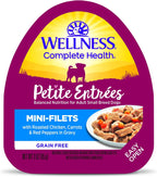 Wellness Petite Entrees Mini Filets Small Breed Adult Wet Dog Food, Grain Free, Natural, Tender Turkey, Green Beans, and White Sweet Potato, 3 oz, Pack of 12 Cups - Image 10