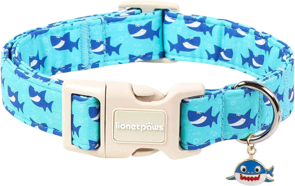 Lionet Paws spring wildflower collar on white background