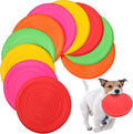Chivao 15 pack silicone dog flying disc set front view
