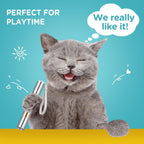 Koackl premium electronic cat exercise toy package contents detailing the durable construction and interface.