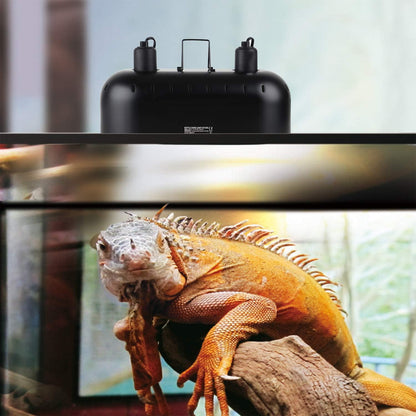 Dxophiex dual reptile heat lamp fixture packaging and imported product setup