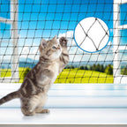 MorningRo steel reinforced cat netting for balcony safety view