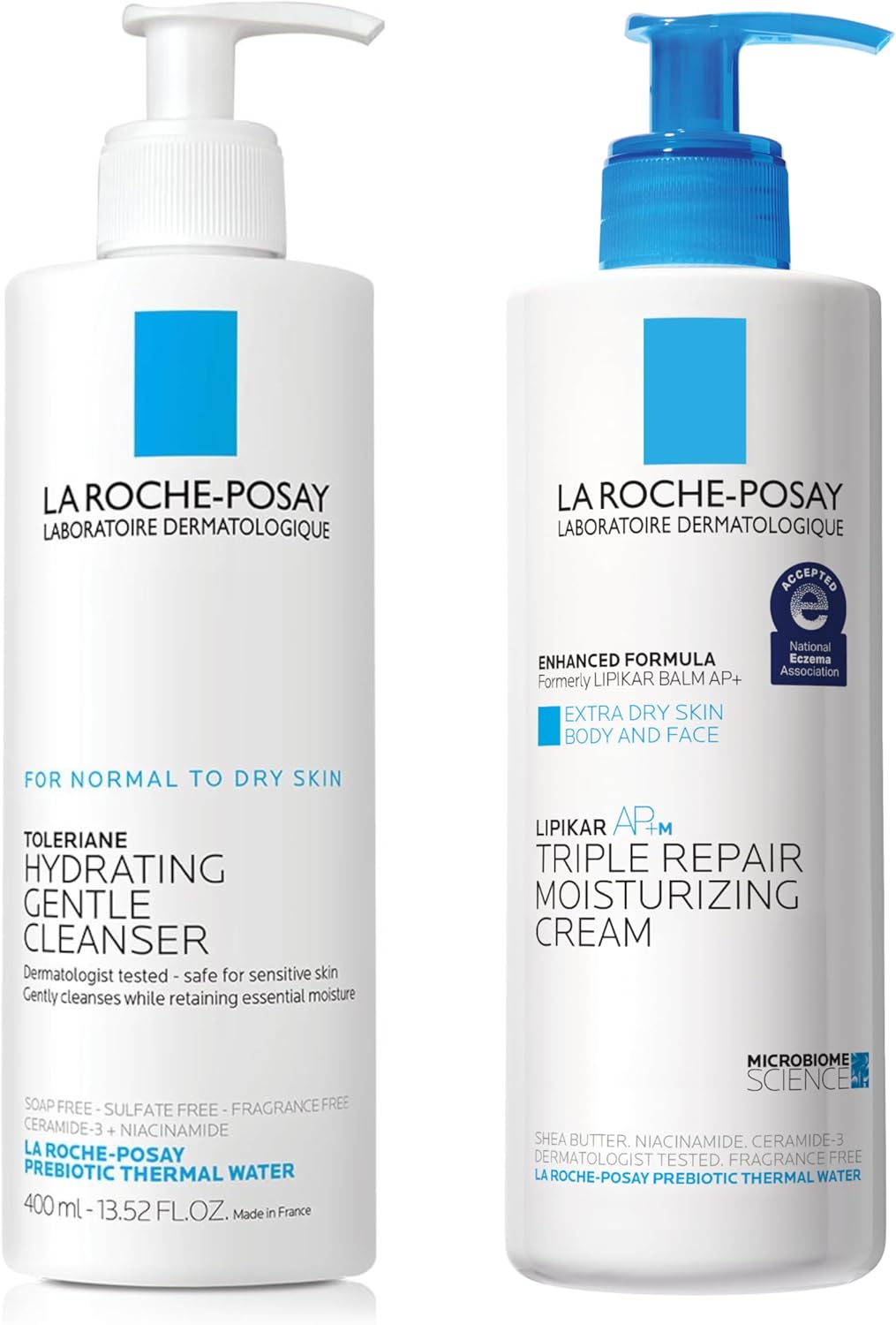 La Roche-Posay Lipikar AP+MAX Triple Repair Moisturizing Body Cream | Face & Body Lotion for Dry Skin with Shea Butter & Niacinamide | Gentle Moisturizer for Very Dry, Rough & Sensitive Skin - Image 13