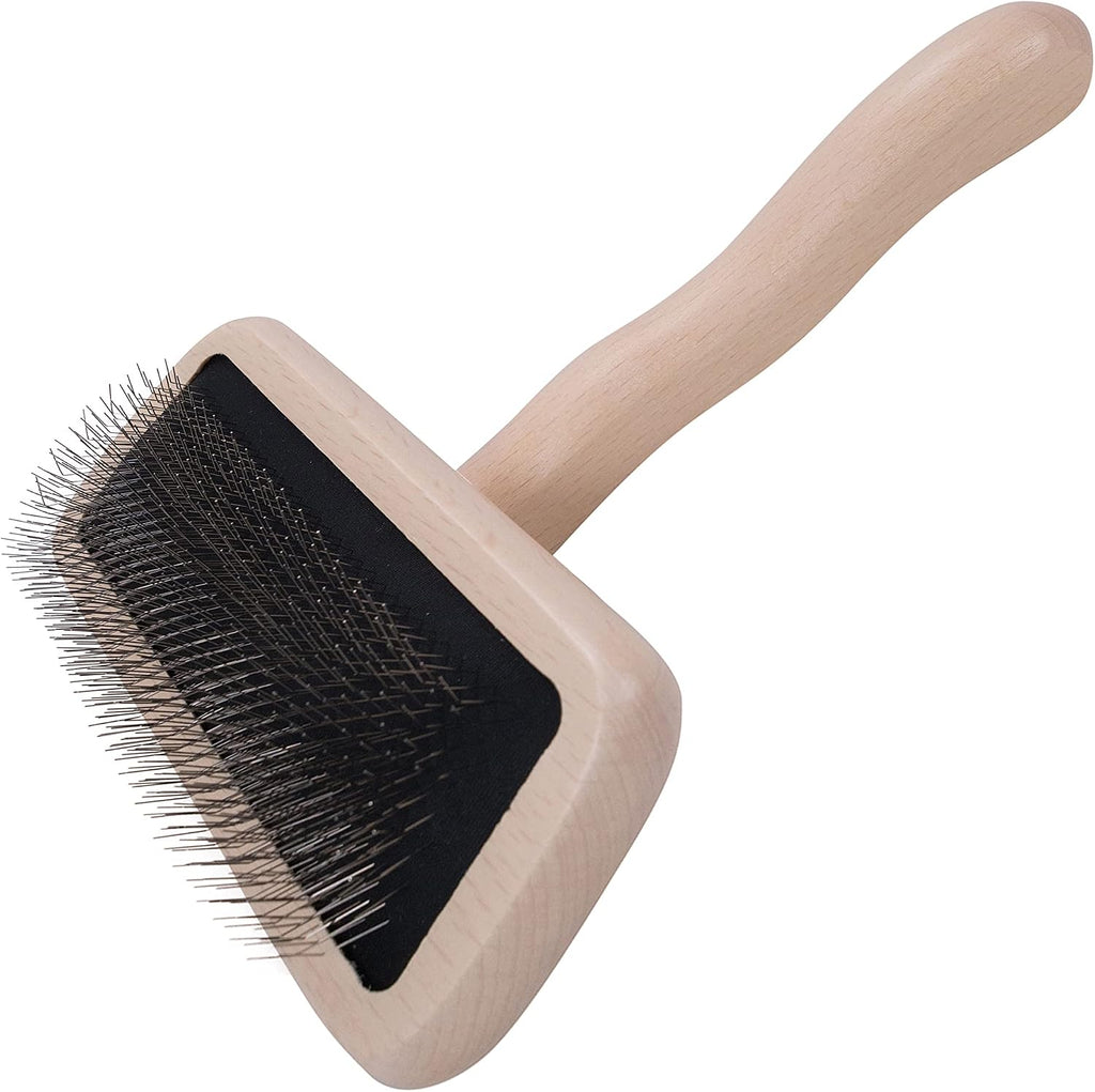 Chris Christensen Big G Dog Slicker Brush for Dogs (Goldendoodles, Labradoodles, Poodles), Groom Like a Professional, Fluff Detangle Style, Saves Time Energy, Coral, Large - Image 13