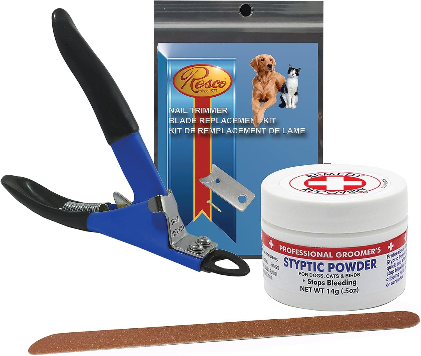 Resco Deluxe Dog Nail Clippers for Large Dogs - Professional USA-Made Guillotine Trimmer - Heavy Duty Steel, Yellow - Image 9