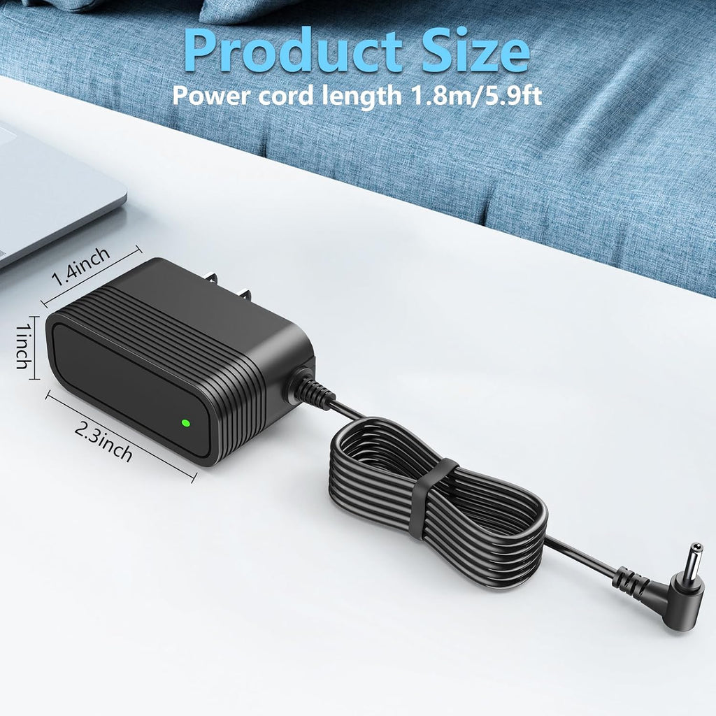 Close up of Iokofjoa power adapter DC barrel connector