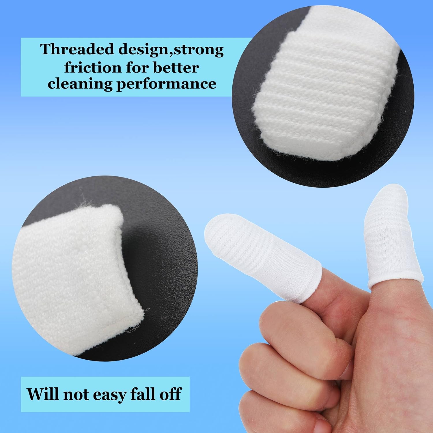 Close up of cat and dog dental hygiene finger brush
